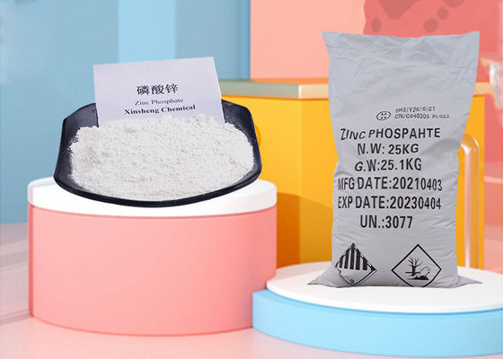 White Zinc Phosphate Coating Powder , Anti Rust Paint Pigment Powderzinc Phosphate Tetrahydrate Zinc Salt